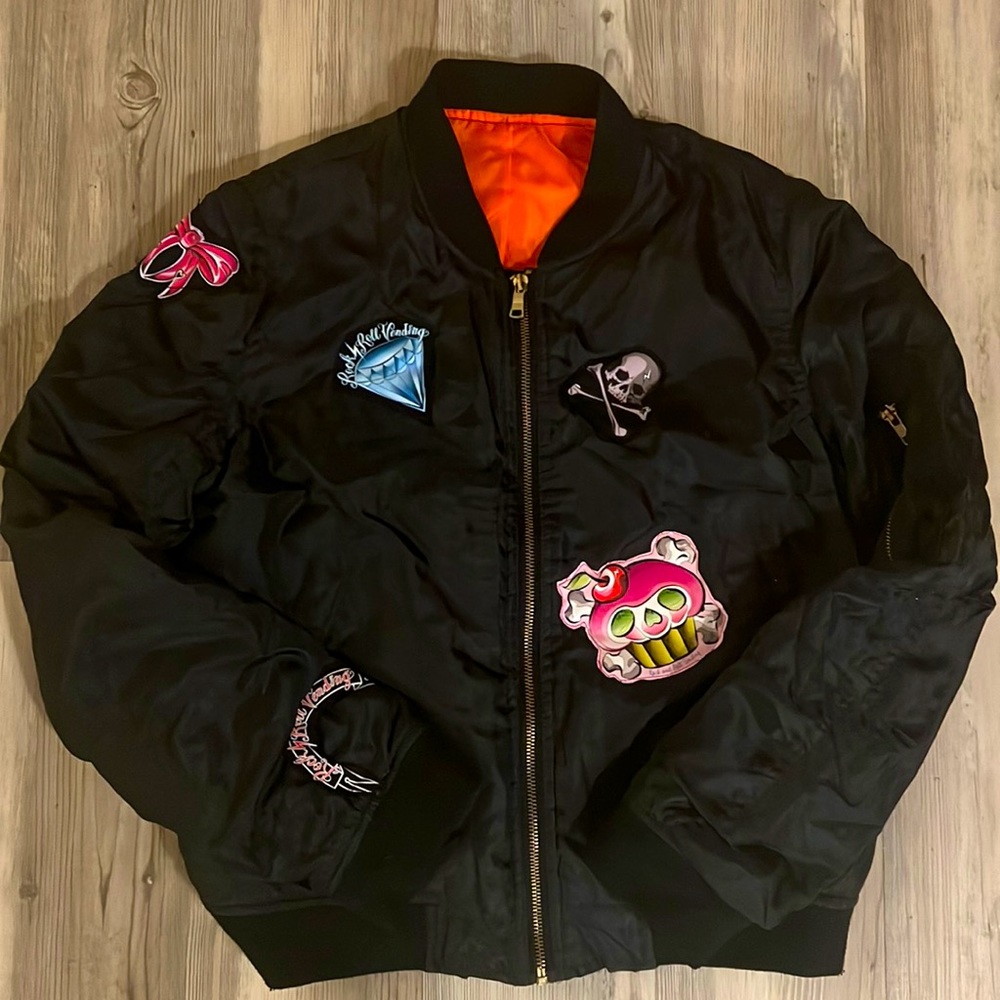 Rock and Roll Vending Bomber Jacket!